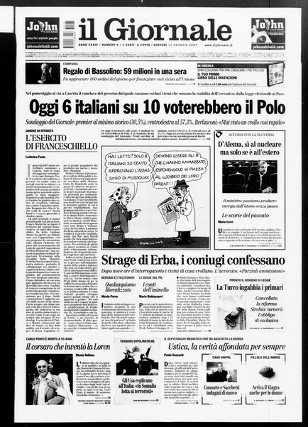 Il giornale : quotidiano del mattino